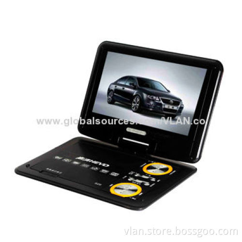 9.8" TFT LCD Screen Portable DVD Player, USB, HD, Digital TV and Games